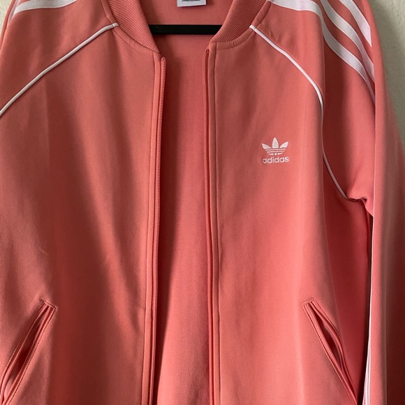 Adidas Long Sleeve Zip Up Track Top - Picture 4 of 5
